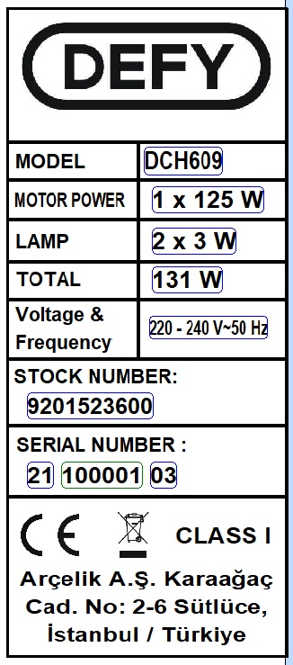DCH609 | Built-in Hoods (Wall-Mounted) | DEFY